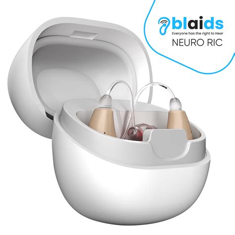 BlaidsX Neuro Rechargeable RIC Hearing Aids Fully Programmable 250