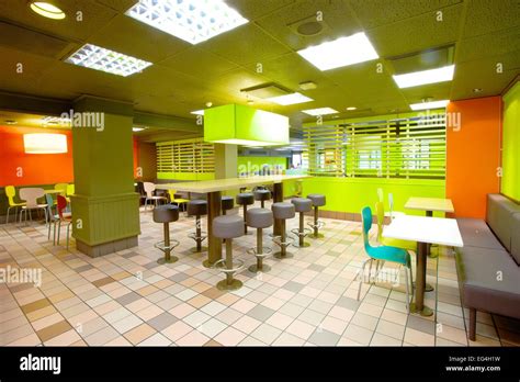 Mcdonalds Interior Hi Res Stock Photography And Images Alamy