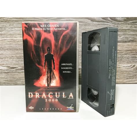 Vhs Drácula 2000 Legendado Original Wes Craven Terror Vampiro