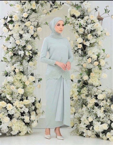 Myravallyn Everly Kurung In Sage Green Women S Fashion Muslimah