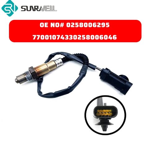 0258006295 7700107433 0258006046 O2 Oxygen Lambda Sensor For RENAULT