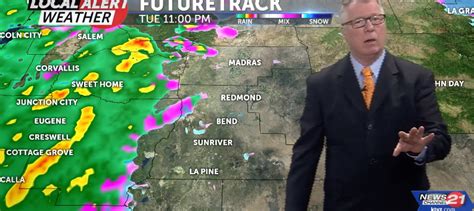 Mix of snow and freezing rain as temps rise overnight - KTVZ