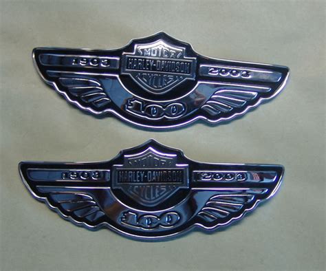 Harley Davidson Tank Emblems Medallions For Sale Motorcycle Custom Painting Flames