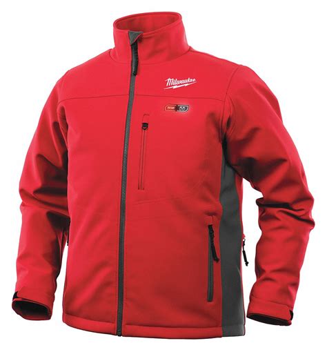 MILWAUKEE, Men's, 3XL, Heated Jacket - 487P93|202R-213X - Grainger