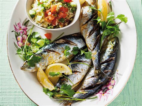 Grilled Sardines With Couscous Salad Recipe Eat Smarter USA