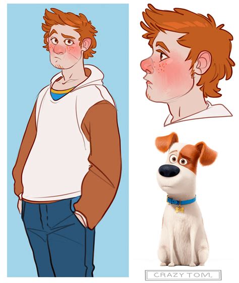 If the characters of the "The Secret Life of Pets" were humans - YouLoveIt.com