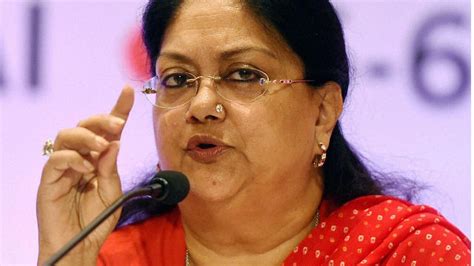 Vasundhara Rajes Name Figures In Lalit Modi Row The Hindu