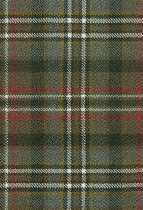 Scott Green Weathered Tartan Fabric Swatch