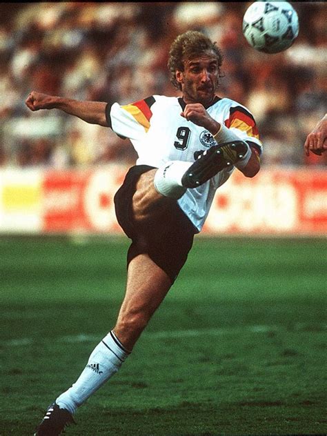 Rudi Völler, Germany (1982–1994, 90 caps, 47 goals) | Football legends ...