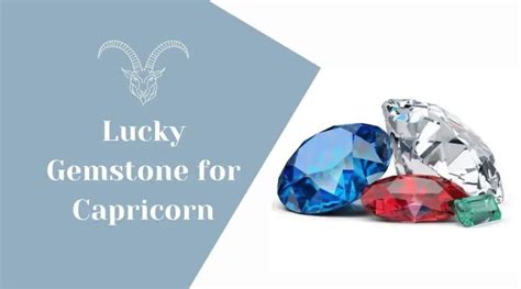 What is the Lucky Stone for Capricorn? - Healing Picks