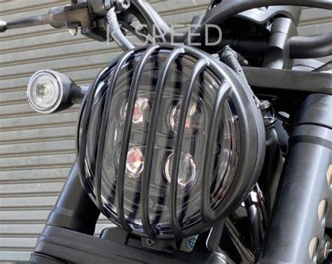 【楽天市場】k Speed Diabolus Rb0158 ヘッドライトカバー V2 Headlight Cover Vertical For Honda Rebel 250 And 500