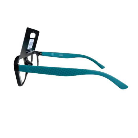 New Magnivision Unisex Stylish Reading Glasses 2 5 Aqua Frame 293