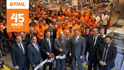 Stihl Brasil 45 Anos Fatos Nos Quais A Stihl Fez A Diferença Makino