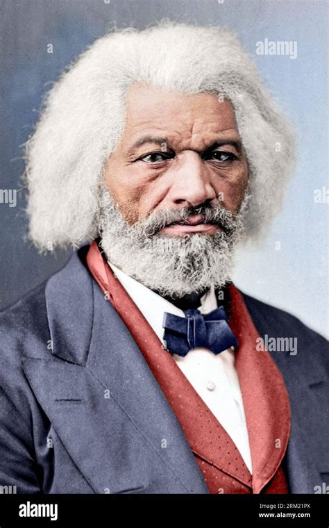 Frederick Douglass African American Abolitionist Between Circa 1865