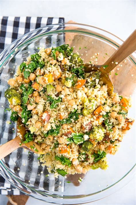 Roasted Broccoli Quinoa Salad Gluten Free Eating Bird Food