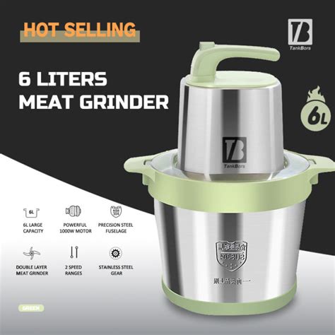 Tankbors 6L Business Use Heavy Duty Blender 6L Grinder Meat Mincer