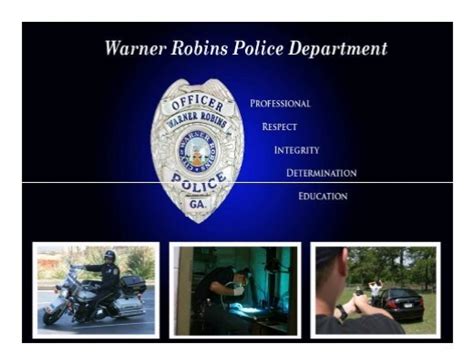 W.R.P.D. History - Warner Robins Police Department