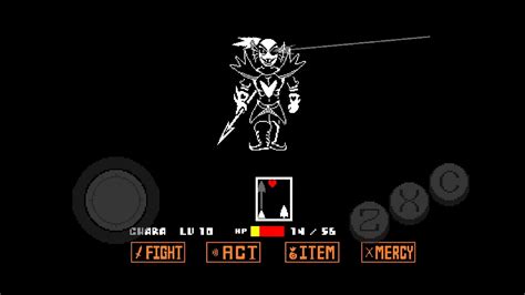 Undyne The Undying Fight On Mobile Youtube