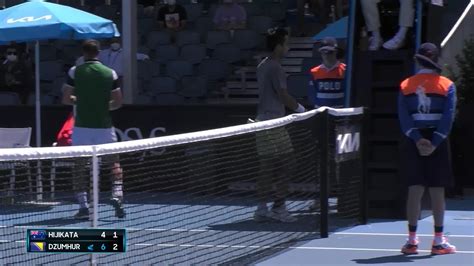 Rinky Hijikata Vs Damir Dzumhur Match Highlights R Australian Open