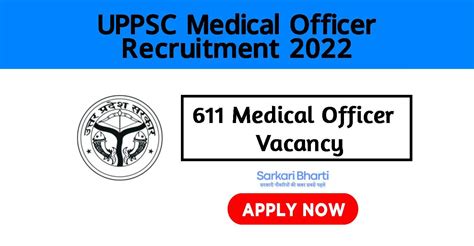 Uppsc Medical Officer Recruitment Notification Out For