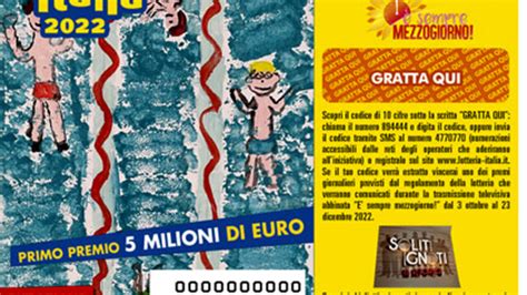 Lotteria Italia I Biglietti Vincenti Premio Di Consolazione A Sciacca