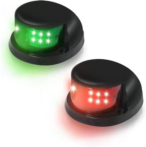 Amazon Sebnux Led Boat Navigation Light Red And Green Led Marine