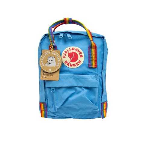 Fjallraven Kanken Mini Backpack 小背囊 香港行貨 Air Blue Rainbow