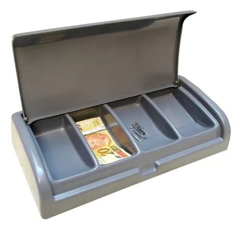 Caja Para Billetes Y Monedas Con Tapa Ceo Divisiones