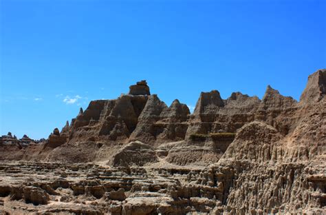 More badlands scenery at Badlands National Park, South Dakota image - Free stock photo - Public ...