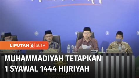 Muhammadiyah Tetapkan Hari Raya Idul Fitri 1444 H Jatuh Pada 21 April