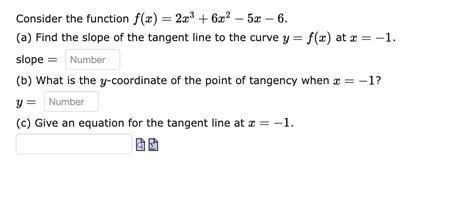 Solved Consider The Function F X 2x3 6x2−5x−6 A Find The