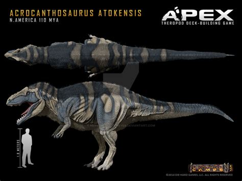 Acrocanthosaurus atokensis by Herschel-Hoffmeyer on DeviantArt