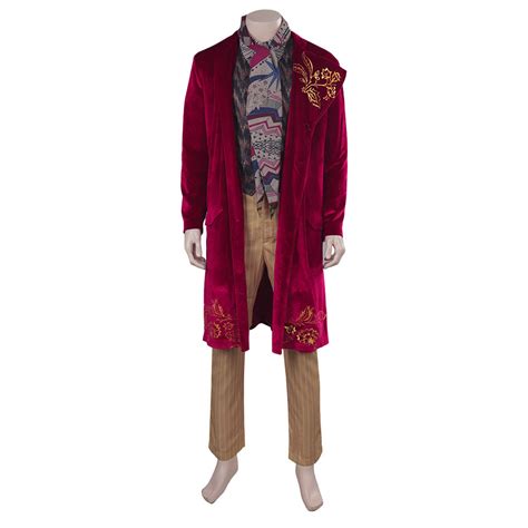 Movie Wonka Cosplay Costume Outfits Halloween Carnival Suit ...