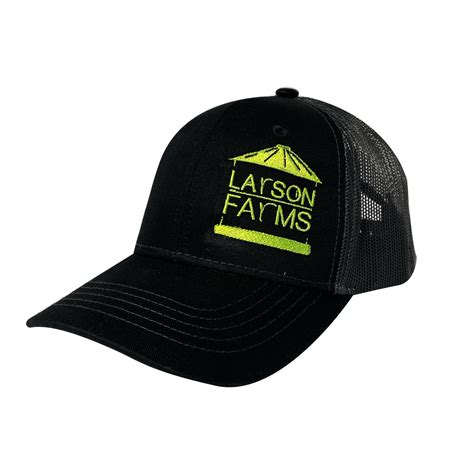 Kids Larson Farms Logo Hat Farm Focused