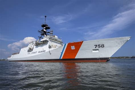 Photo National Security Cutter Stone WMSL 758 Launched HII News