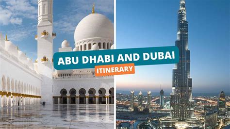 How We Spend One Week In UAE Abu Dhabi And Dubai Itinerary