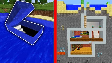 Minecraft COMO HACER UNA BASE SECRETA BAJO EL AGUA SURVILAND X