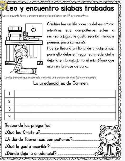 Pin De IngridM En Actividades Lecciones De Lectura Lectura Y