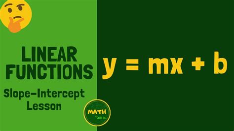 What Is Slope Intercept Form How To Write The Equation Of A Line Given 2 Points Slope And Y