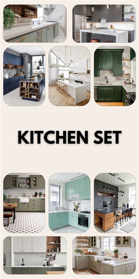 Modern Minimalist Kitchen Sets: Design Ideas for Small Spaces