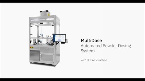 Multidose Automated Powder Dosing System With Hepa Extraction Youtube