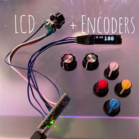 Make Your Own Custom USB MIDI Controller With Encoders & OLED Lcd ...