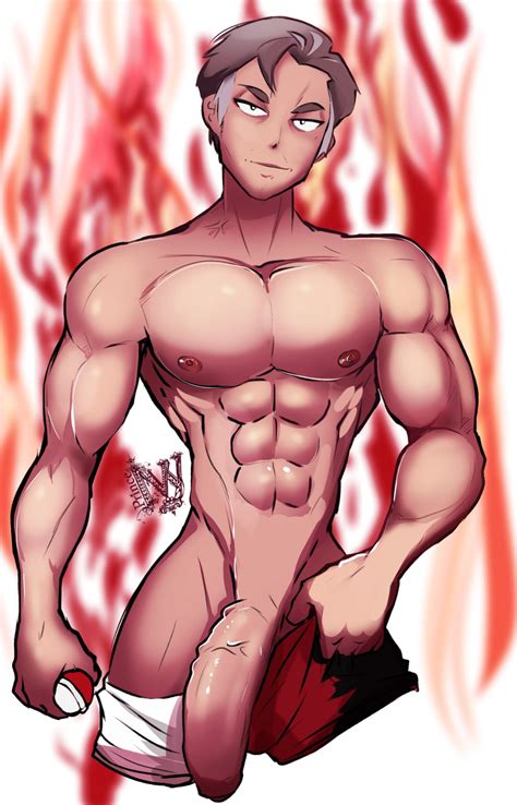 Rule 34 Abs Bara Big Penis Human Human Only Kabu Pokemon Lilprincyvi Male Only Muscles