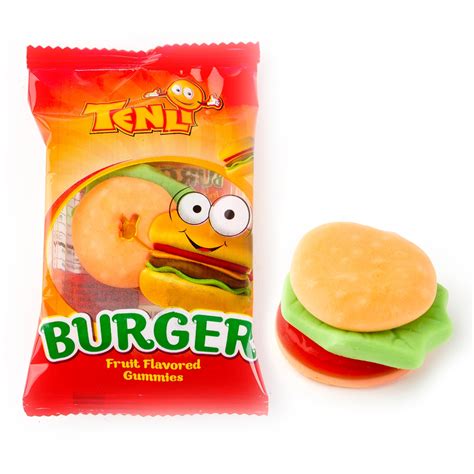 Gummy Burger Candy - 24CT • Gummies & Jelly Candy • Bulk Candy • Oh! Nuts®