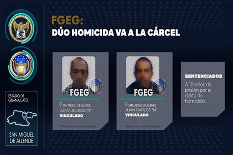 Angto Con Pruebas Científicas Obtiene La Fgegto Sentencia De Cárcel Para Dúo Homicida En