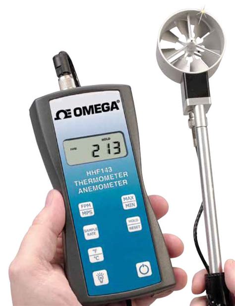 Vane Thermo Anemometer Portable RITM Industry