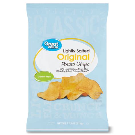 Find Your Perfect Great Value Lightly Salted Original Potato Chips 7