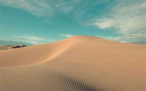 Download Wallpaper 3840x2400 Desert Hill Sand Dunes Waves 4k Ultra