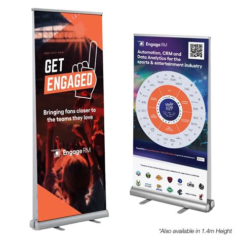 Double Sided Pull Up Banner Double Banner Stands Retractable Banners