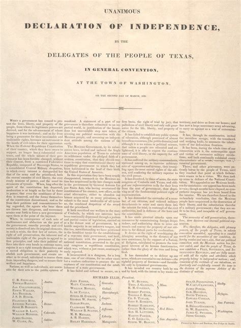 Texas Declaration of Independence - Alchetron, the free social encyclopedia